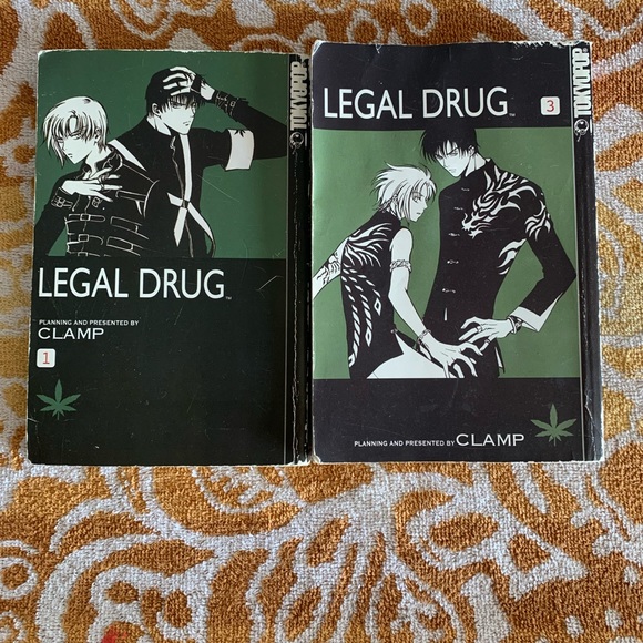 Other Legal Drug Manga Volumes 1 And 3 By Clamp Poshmark